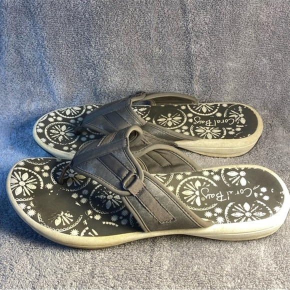 Coral Bay Sandal’s Size 10 Women’s Flip Flops Shoes - Picture 4 of 10